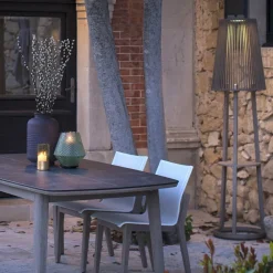 Les Jardins Solcelle Lampe Med Sensor|Solcellelamper > Tecka sol-gulvlampe med sensor, DuraTek