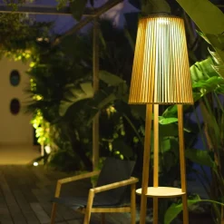 Les Jardins Solcelle Lampe Med Sensor|Solcellelamper > Tecka sol-gulvlampe med sensor, DuraTek