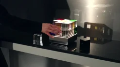 TECNOLUMEN Arbejdsrum/Kontor|Bordlamper > Cubelight Move bordlampe, farverig