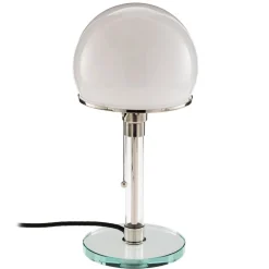 TECNOLUMEN Bordlamper > Wagenfeld WG24 bordlampe med glasfod