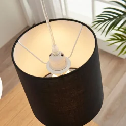 Lindby Pendellamper > Tekstil hængelampe Hermina, 5 lyskilder