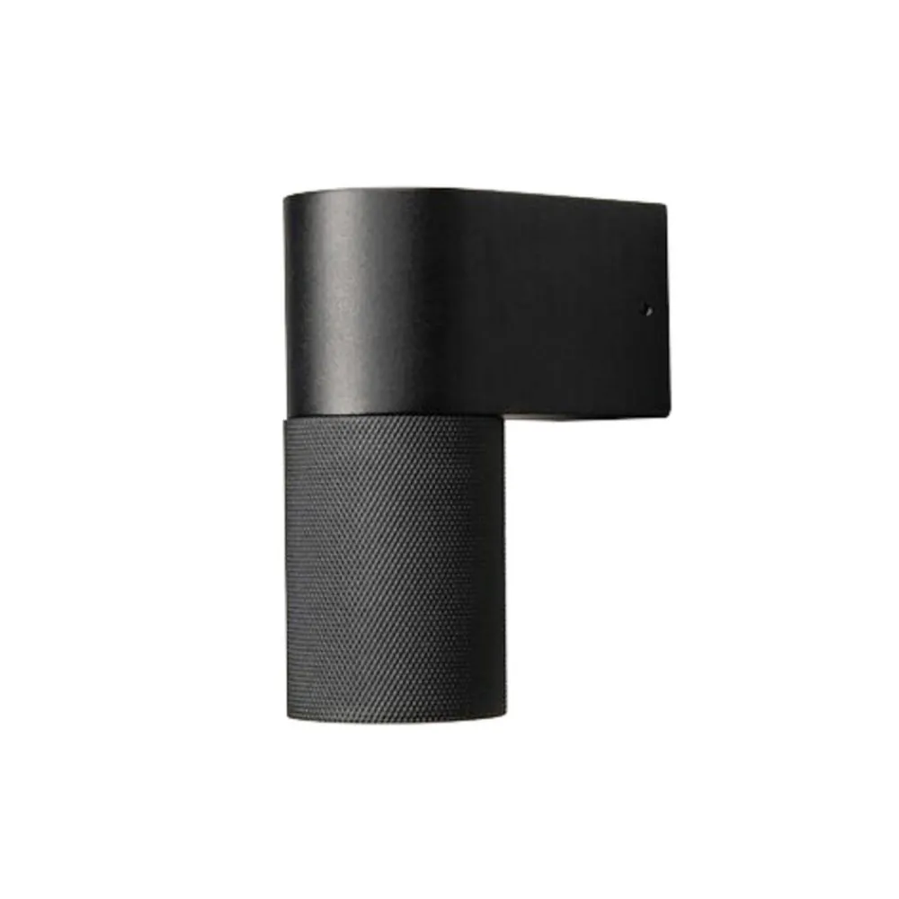 Konstsmide Væglamper > Temi udendørs væglampe, sort, bredde 11 cm, aluminium