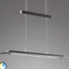 FISCHER & HONSEL Pendellamper > Tenso TW LED-hængelampe med dæmper, sort, 88cm
