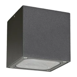 Udendørs Loftlamper ^ Lucande Terningformet LED udendørs loftlampe Tanea, IP54