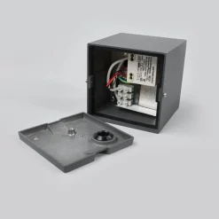 Udendørs Loftlamper ^ Lucande Terningformet LED udendørs loftlampe Tanea, IP54