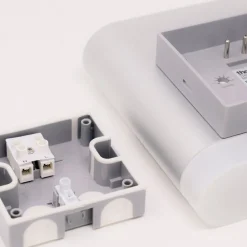 Væglampe Med Sensor|Væglamper ^ Theben theLeda D S AL udendørs væglampe PIR-sensor