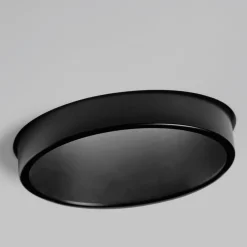TECNICO by Sforzin Indbygningsspots > Thessaly indbygningsspot, sort, gips, Ø 10 cm, GU10