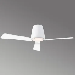 Loftventilatorer ^ LEDS-C4 Tidløs loftventilator Garbí med LED-lys