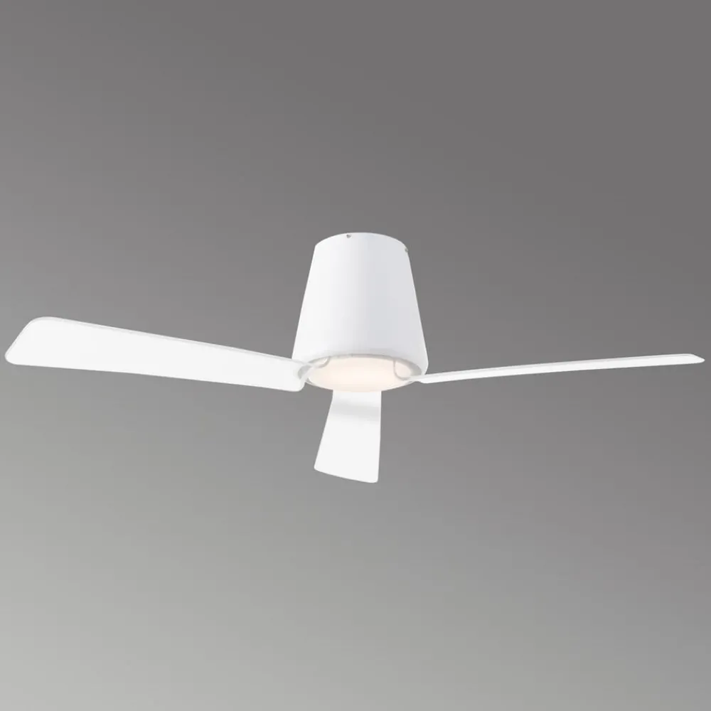 Loftventilatorer ^ LEDS-C4 Tidløs loftventilator Garbí med LED-lys