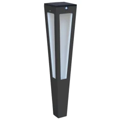 Les Jardins Solcelle Lampe Med Sensor|Sokkellamper Med Sensor > Tinka soldrevet fakkel med sensor, 62 cm, grå