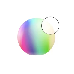 tint Solcellelamper|Udendørs Spot > Calluna Solar LED-kugle, CCT, RGB, Ø 35 cm