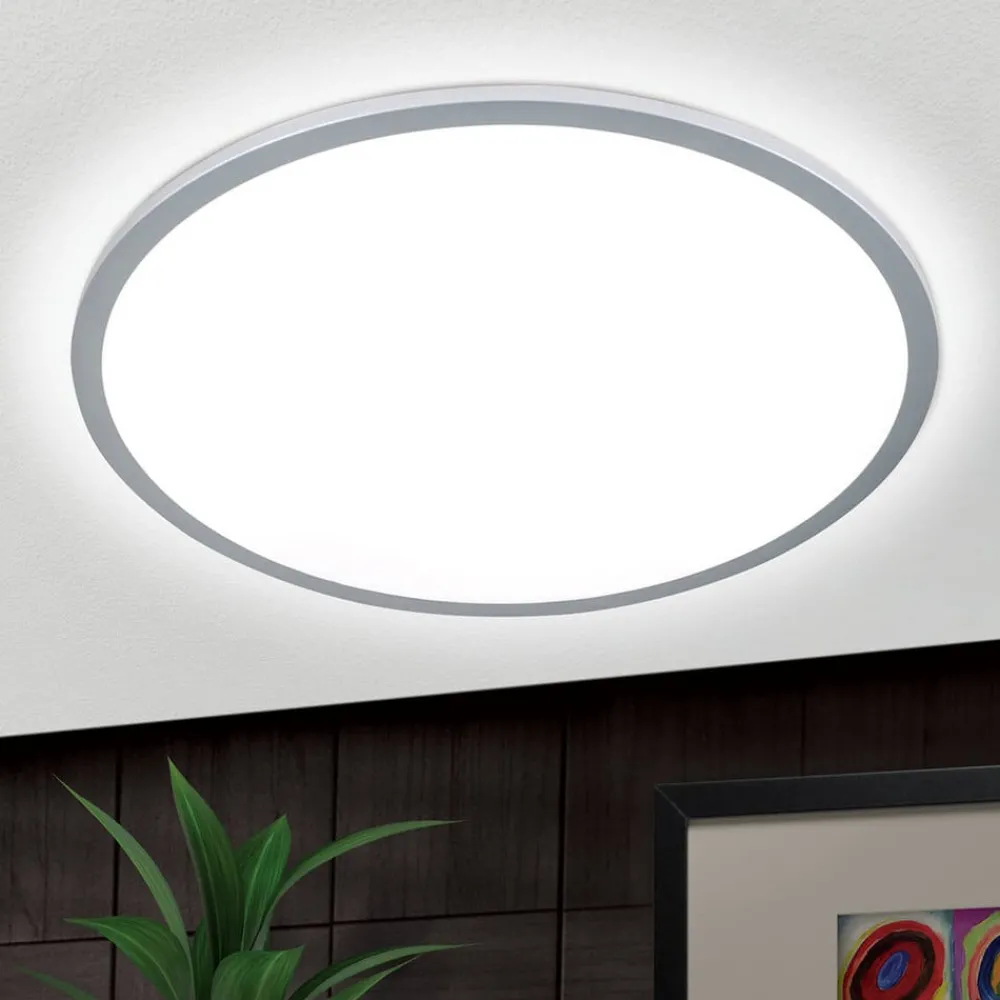 Arbejdsrum/Kontor ^ ORION Titanfarvet LED loftlampe Aria, dæmpbar - 60 cm