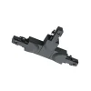 Trio Lighting Skinnesystem > T-kobling DUOline, PE udv. venstre, mat sort