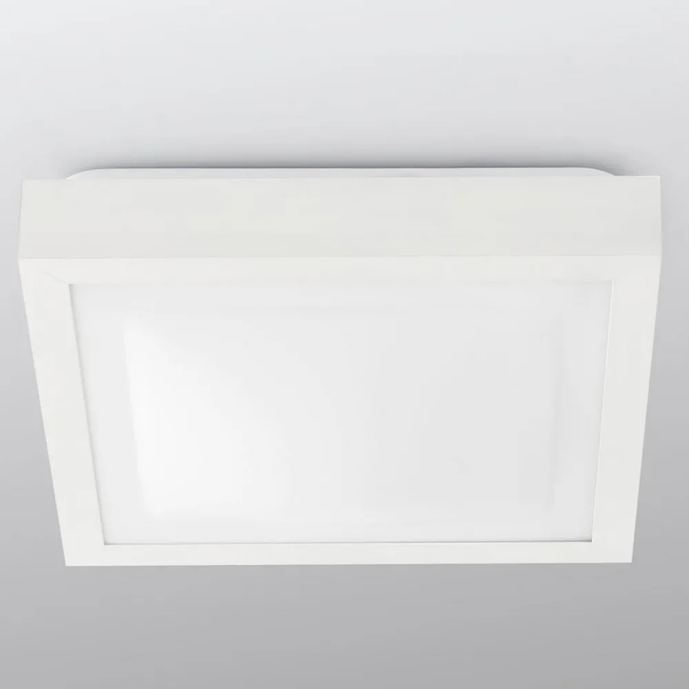 FARO BARCELONA Loftlamper > Tola loftlampe til badeværelset, 32 x 32 cm, hvid