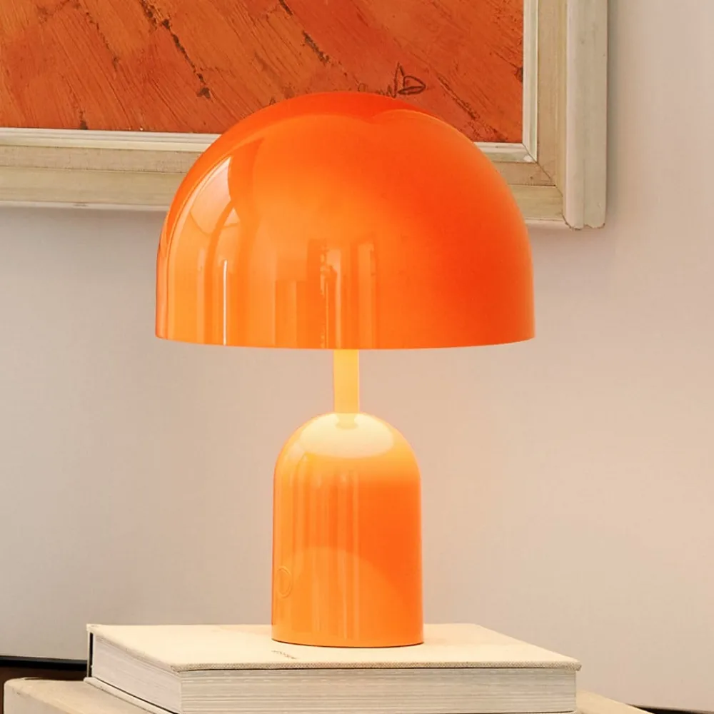Tom Dixon Dekorationsbelysning > LED-batteridrevne LED-bordlampe Bell Portable, rød, højde 28 cm