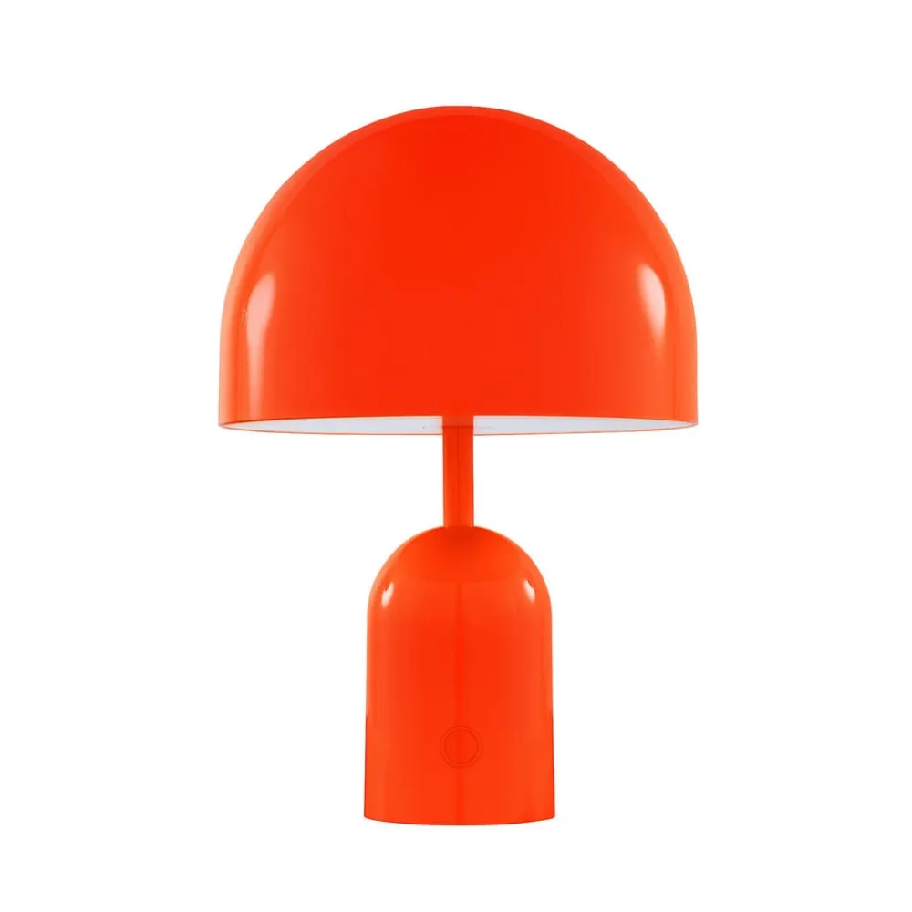 Tom Dixon Dekorationsbelysning > LED-batteridrevne LED-bordlampe Bell Portable, rød, højde 28 cm