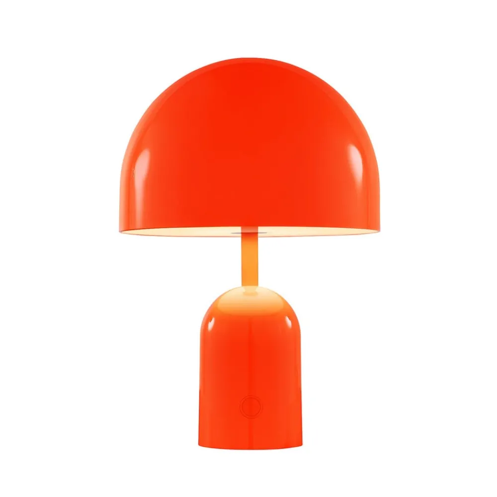 Tom Dixon Dekorationsbelysning > LED-batteridrevne LED-bordlampe Bell Portable, rød, højde 28 cm