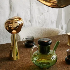 Tom Dixon Dekorationsbelysning > LED-bordlampe Melt, guldfarvet, højde 29 cm