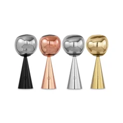 Tom Dixon Dekorationsbelysning > LED-bordlampe Melt, guldfarvet, højde 29 cm