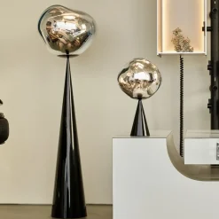 Tom Dixon Dekorationsbelysning|Bordlamper > LED-bordlampe Melt Portable, sort, 29 cm
