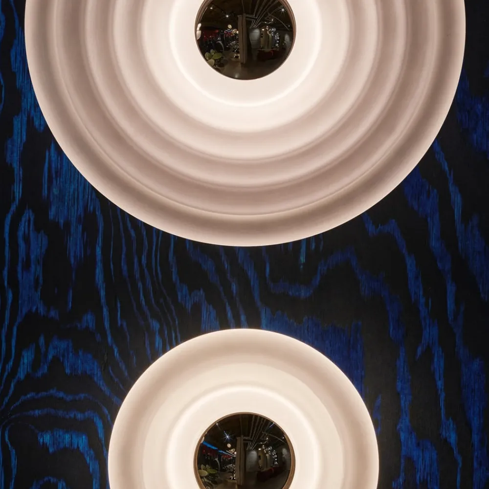 Tom Dixon Væg- Og Spejllamper|Væglamper > LED-væglampe Press Sphere, frostet, Ø 35 cm