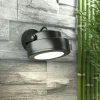 Fumagalli Udendørs Spot > Tommy indbygningsspot, rundt, sort, 1 lk. 10 W CCT
