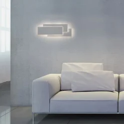 Astro Væglamper > Topmoderne LED væglampe Edge i hvid
