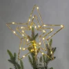 STAR TRADING Julepynt|Julelys Udendørs > Topsy LED-julestjerne, 3D-stjerne, batteridrift
