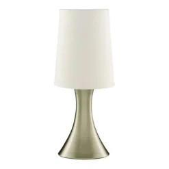 Bordlamper ^ Searchlight Touch 3922 bordlampe, antik messing