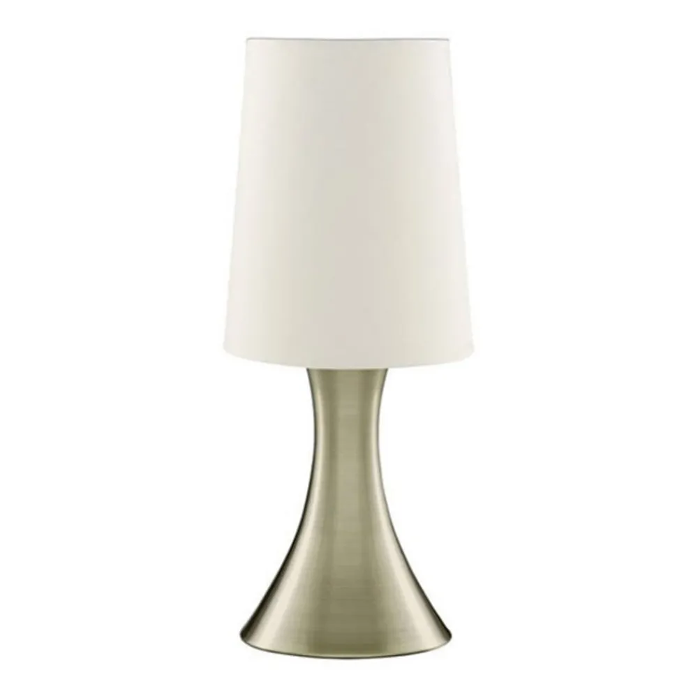 Bordlamper ^ Searchlight Touch 3922 bordlampe, antik messing