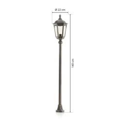 Gadebelysning ^ ORION Traditionel stilampe Fabio, 100 cm
