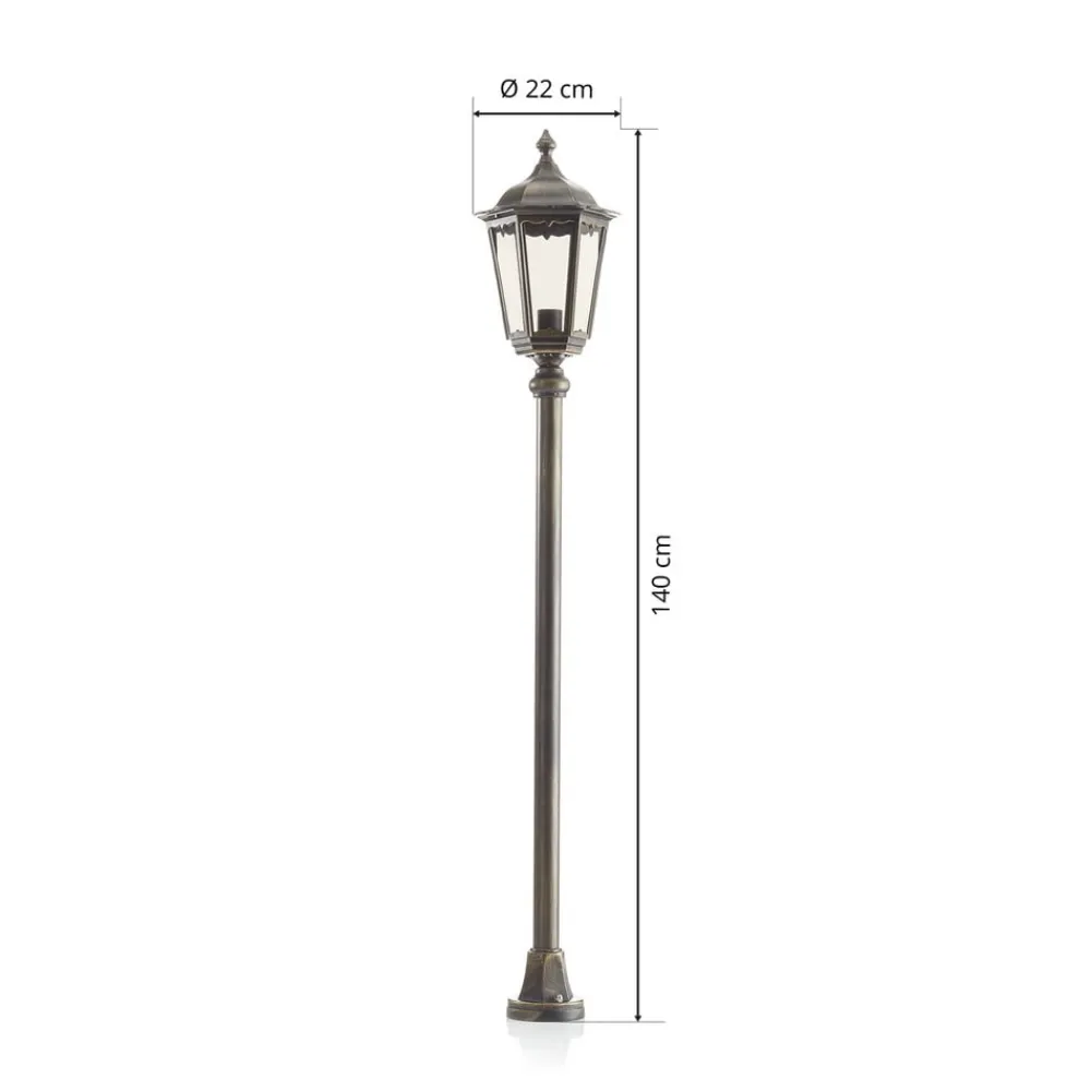 Gadebelysning ^ ORION Traditionel stilampe Fabio, 100 cm