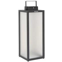 Les Jardins Solcellelamper > Tradition LED-solcellelanterne, antracit, højde 65 cm
