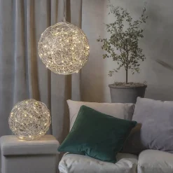Julepynt|Julelys Udendørs ^ STAR TRADING Trassel LED udendørs dekoration Ø 37,5 cm