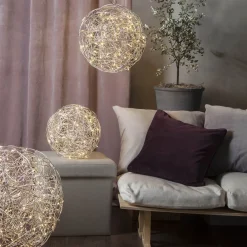 Julepynt|Julelys Udendørs ^ STAR TRADING Trassel LED udendørs dekoration Ø 37,5 cm
