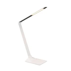 Trio Lighting Arbejdsrum/Kontor > Travis LED-bordlampe, hvid, CCT, dæmpbar, touch, USB