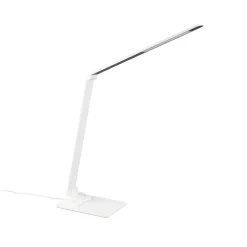 Trio Lighting Arbejdsrum/Kontor > Travis LED-bordlampe, hvid, CCT, dæmpbar, touch, USB