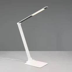 Trio Lighting Arbejdsrum/Kontor > Travis LED-bordlampe, hvid, CCT, dæmpbar, touch, USB