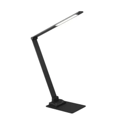 Trio Lighting Arbejdsrum/Kontor > Travis LED-bordlampe, sort, CCT, dæmpbar, touch, USB
