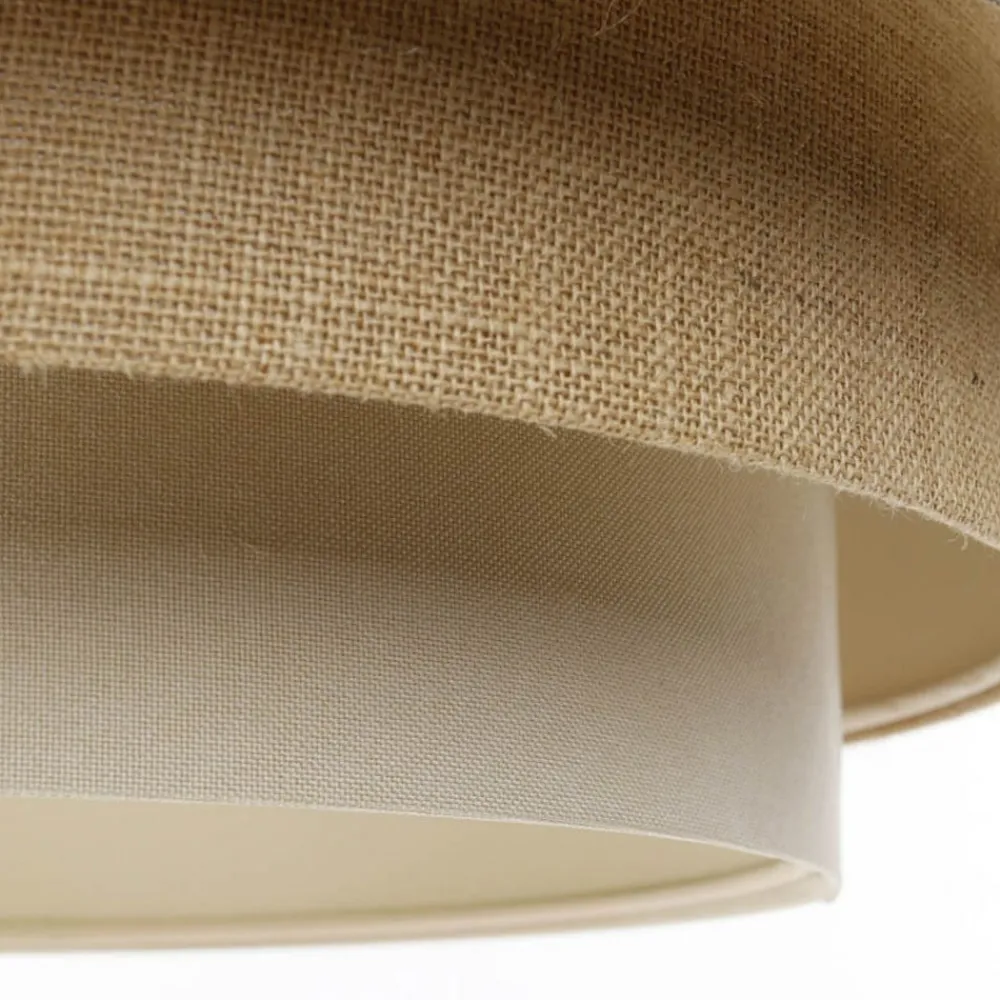 Maco Design Pendellamper > Triniti hængelampe, grøn/beige/creme, Ø 60 cm, tekstil