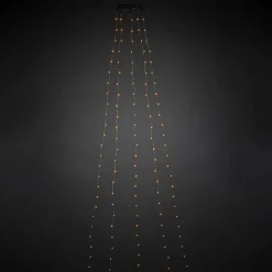 Konstsmide Christmas Dekorationsbelysning > Trælyskæde formonterede LED dråber 180 lyskilder