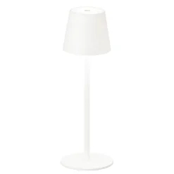 FH Lighting Bordlamper > Tropea LED-bordlampe med batteri, sandet hvid