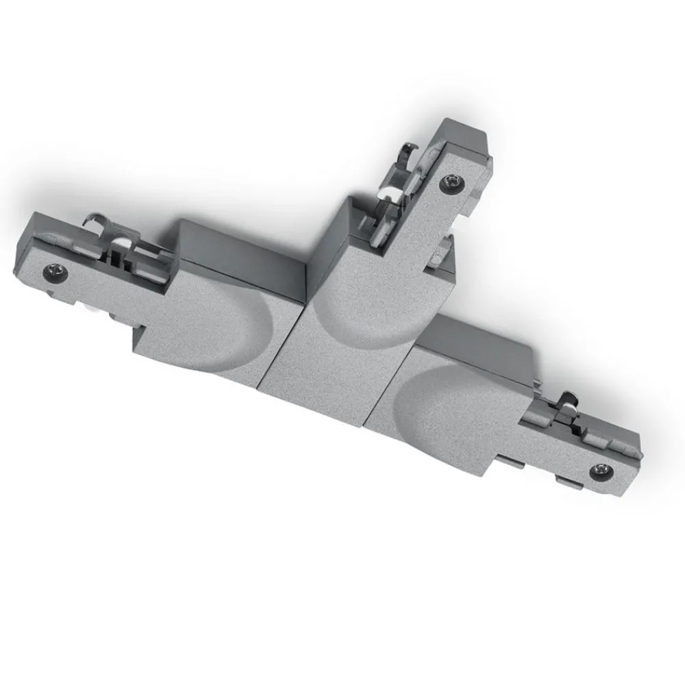 Trio Lighting Skinnesystem > T-stik DUOline, PE-leder højre, titanium