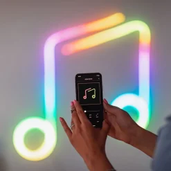Dekorationsbelysning|Julepynt ^ twinkly Light flex LED-lysslange RGB 2m WIFI
