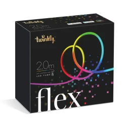 Dekorationsbelysning|Julepynt ^ twinkly Light flex LED-lysslange RGB 2m WIFI