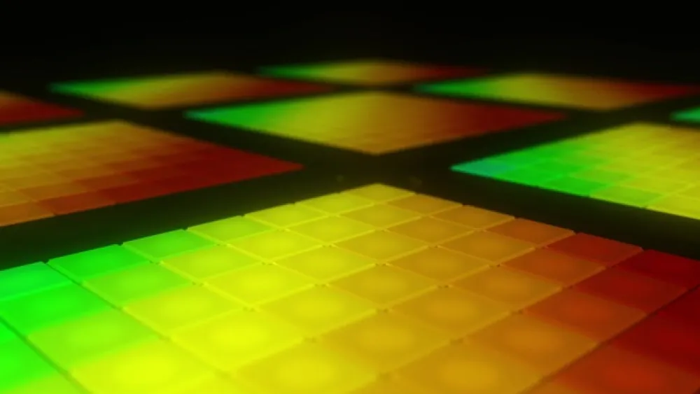 twinkly Dekorationsbelysning > RGB-firkanter sort, IP20, 1+5 startsæt