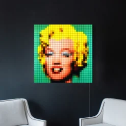 twinkly Dekorationsbelysning > RGB-firkanter sort, IP20, 1+5 startsæt