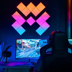 twinkly Dekorationsbelysning > RGB-firkanter sort, IP20, 1+5 startsæt