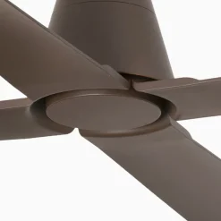 Loftventilatorer ^ FARO BARCELONA Typhoon M loftventilator med DC-motor IP44 brun