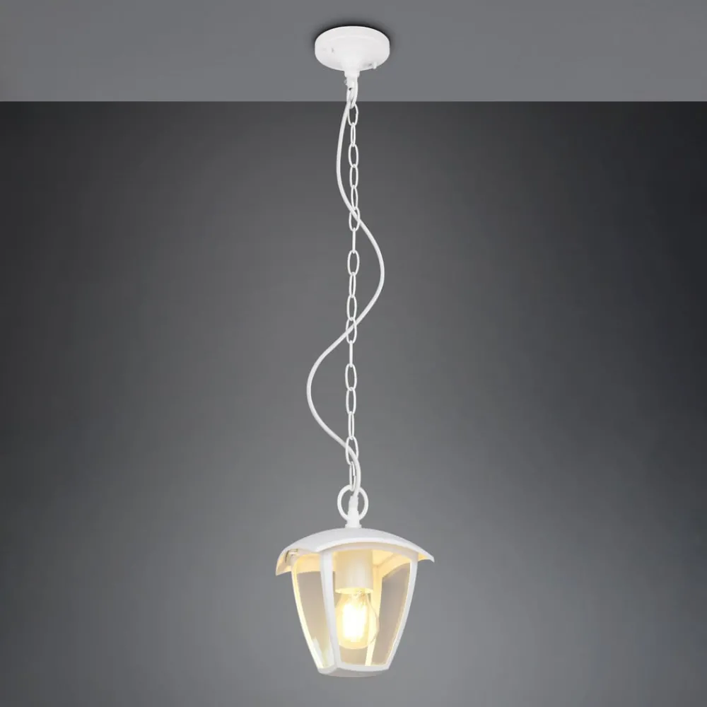 Trio Lighting Udendørs Pendellamper > Udendørs hængelampe VENTA, hvid, 17 x 17 cm, metal, IP44